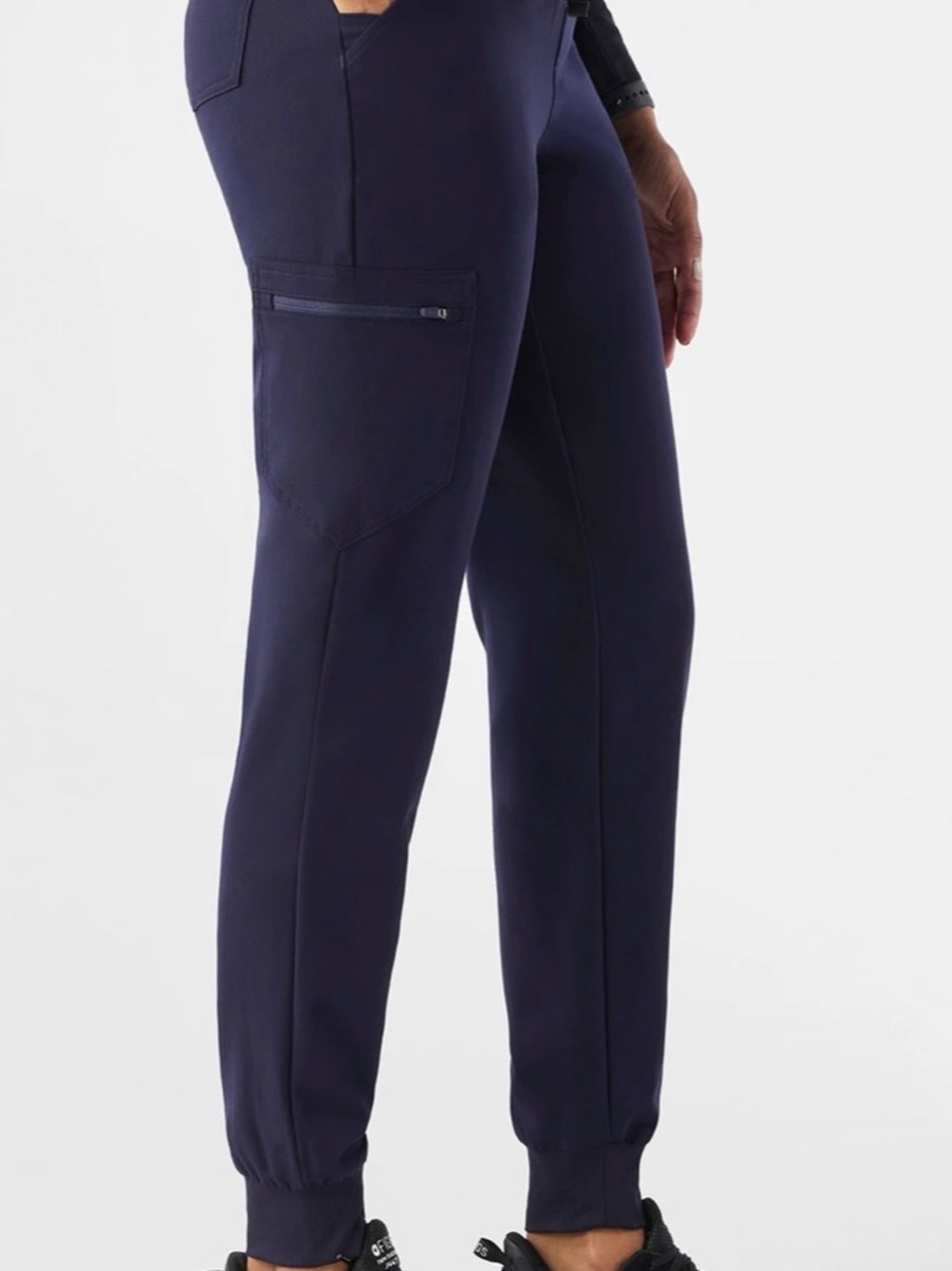 Figs Navy High Rise Zamora Jogger Scrub Pants